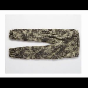 American Eagle tie dye/camo joggers